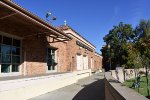 Different views of the exterior of the San Jose Diridon Station building